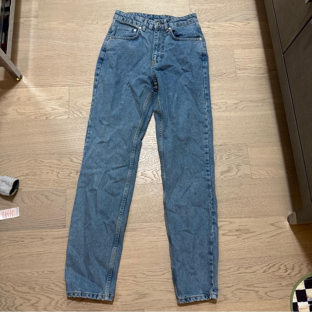 The Ragged Priest Blue Straight Leg Jeans size 26